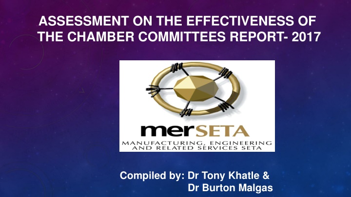 assessment on the effectiveness of the chamber