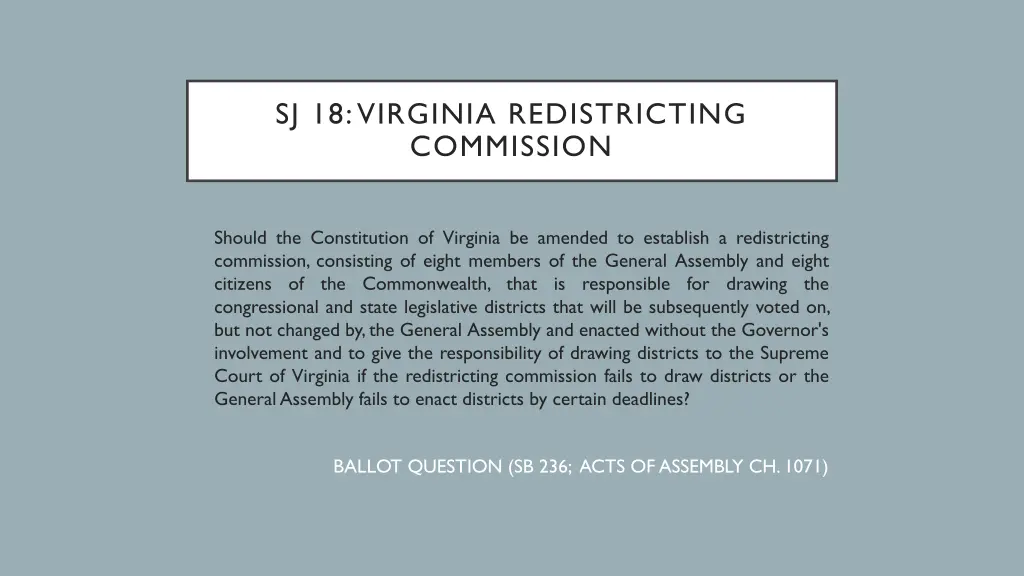 sj 18 virginia redistricting commission