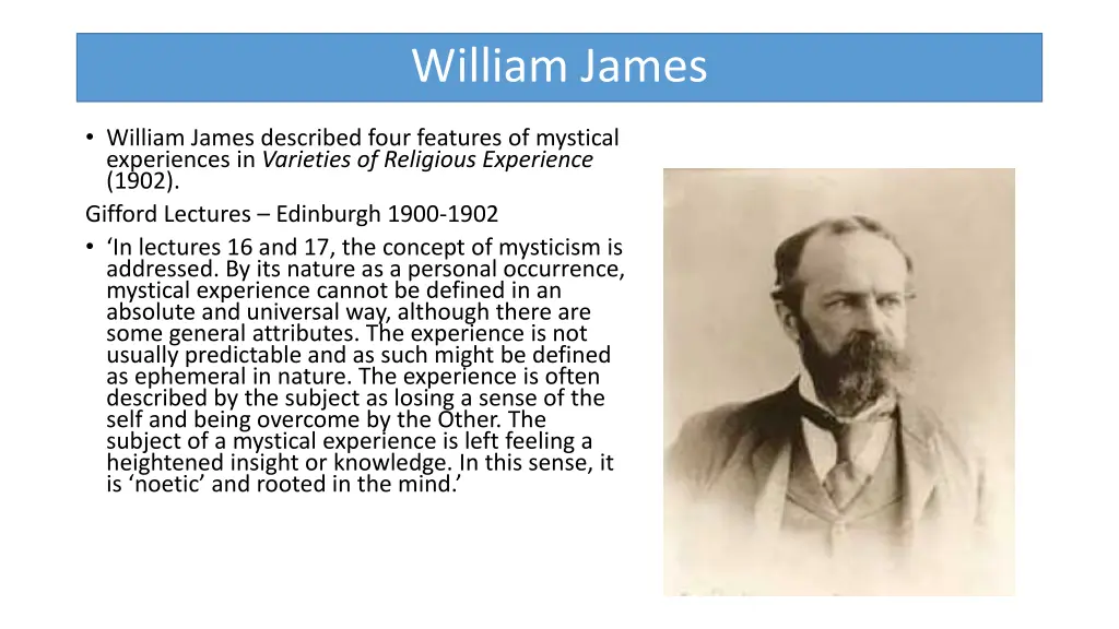 william james