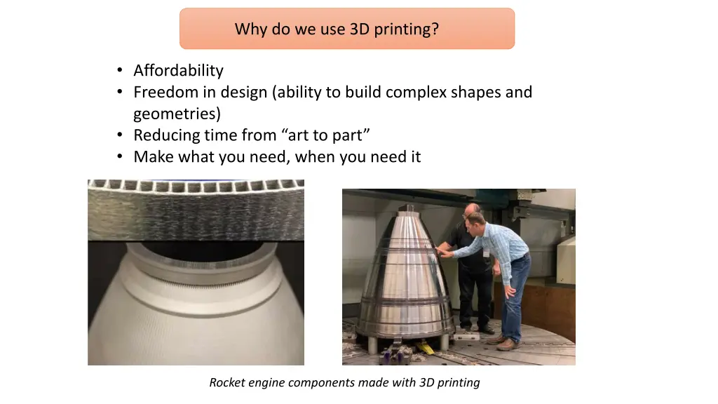 why do we use 3d printing