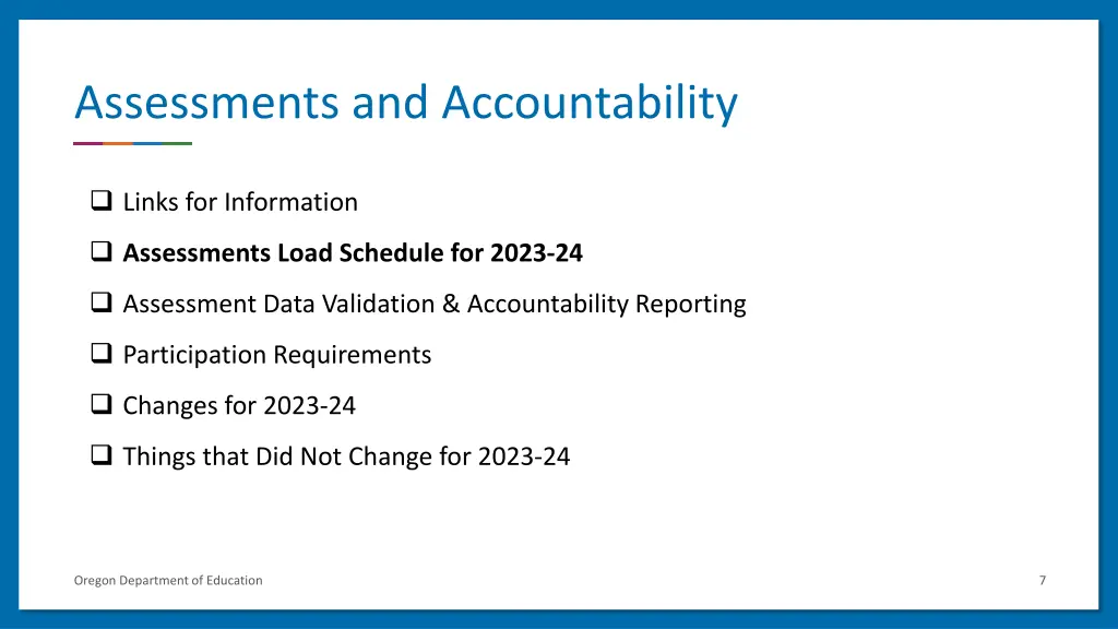 assessments and accountability 2