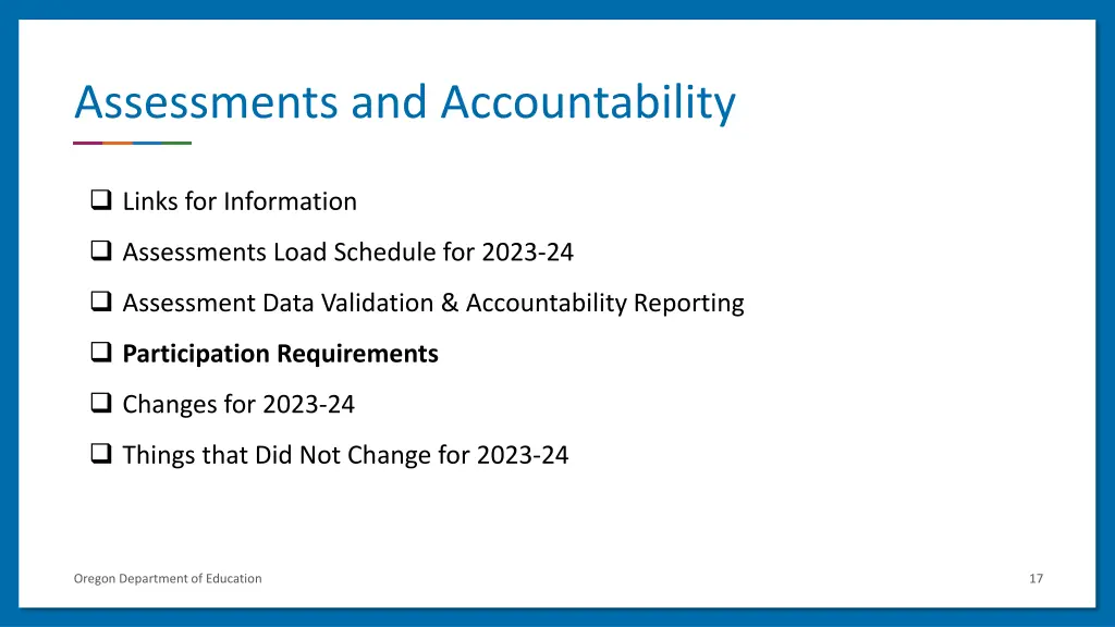 assessments and accountability 4