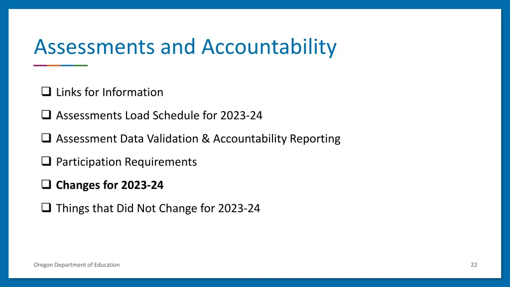 assessments and accountability 5