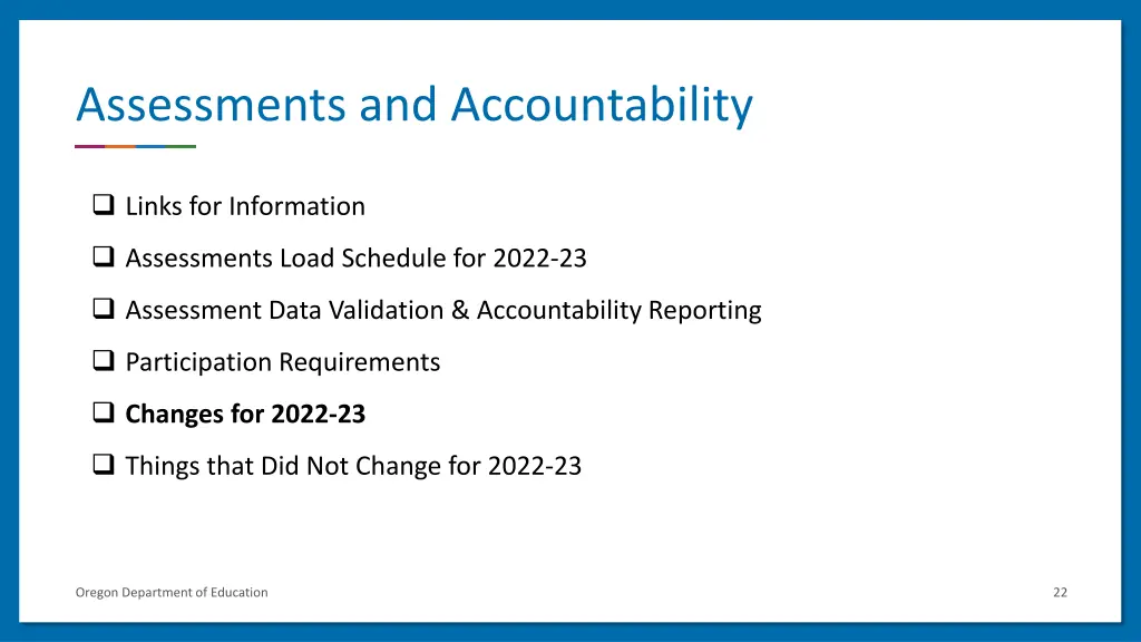 assessments and accountability 5