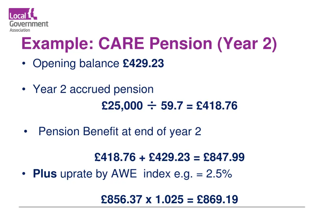 example care pension year 2 opening balance 429 23