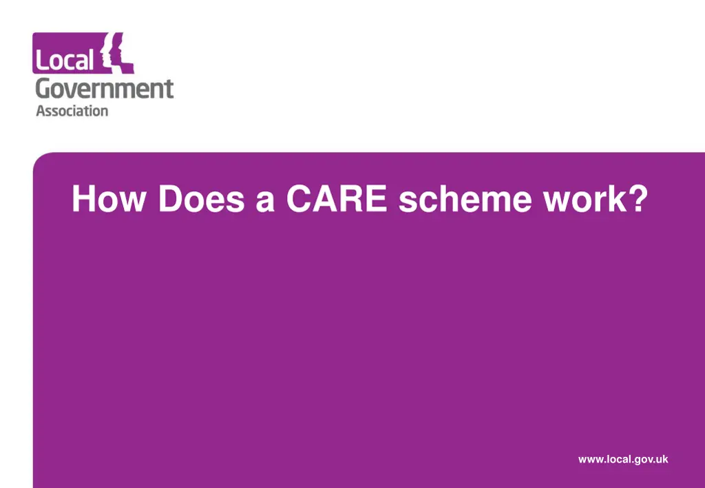 how does a care scheme work