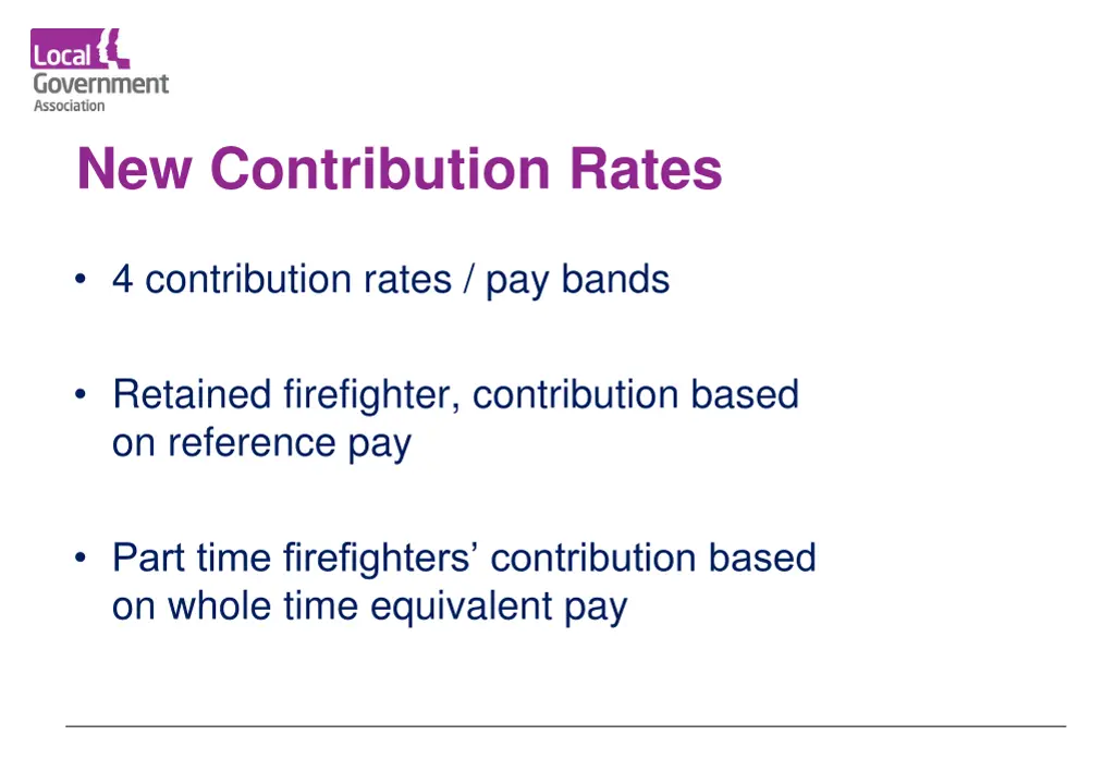 new contribution rates