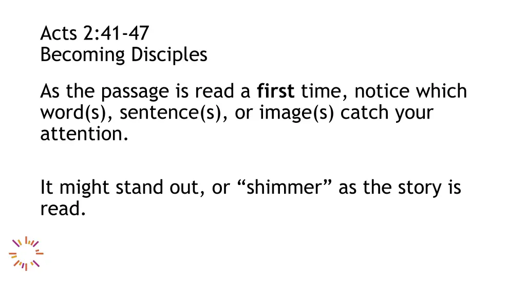 acts 2 41 47 becoming disciples