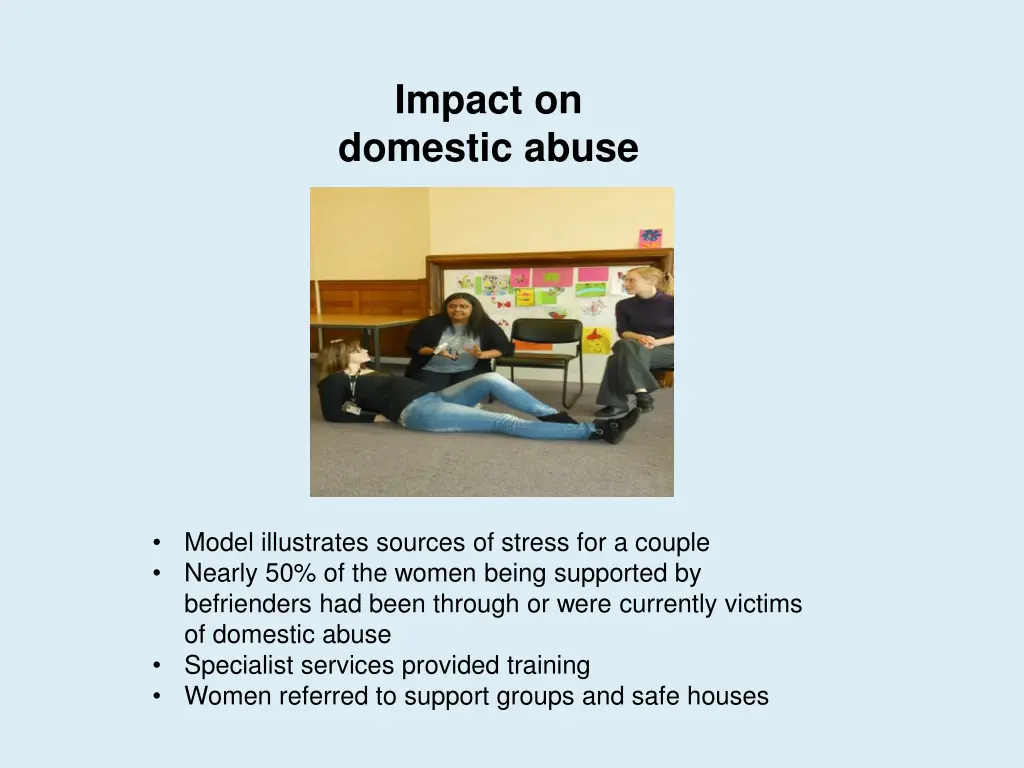 impact on domestic abuse