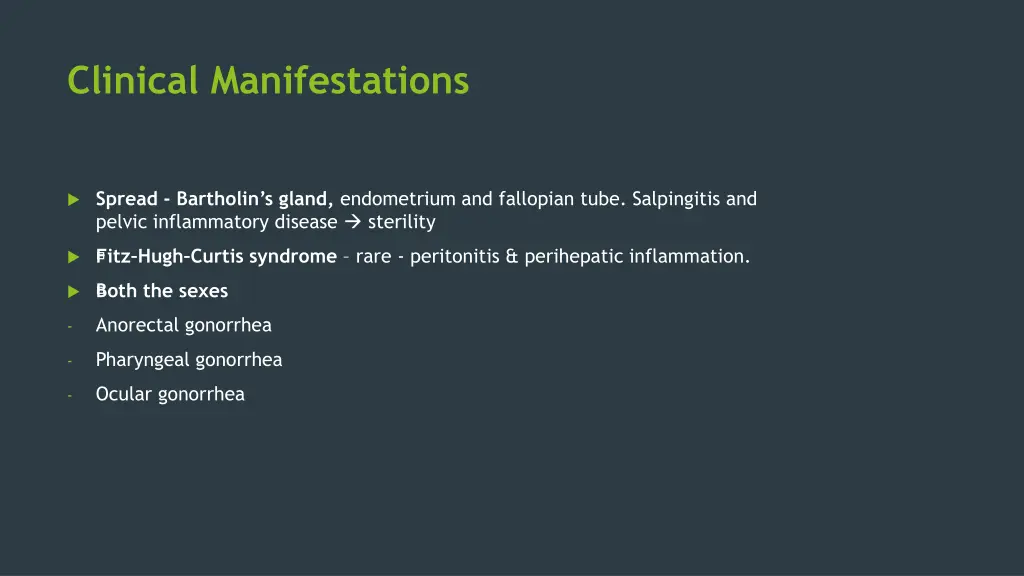 clinical manifestations 2