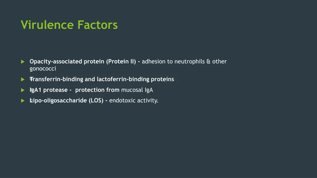 virulence factors 1