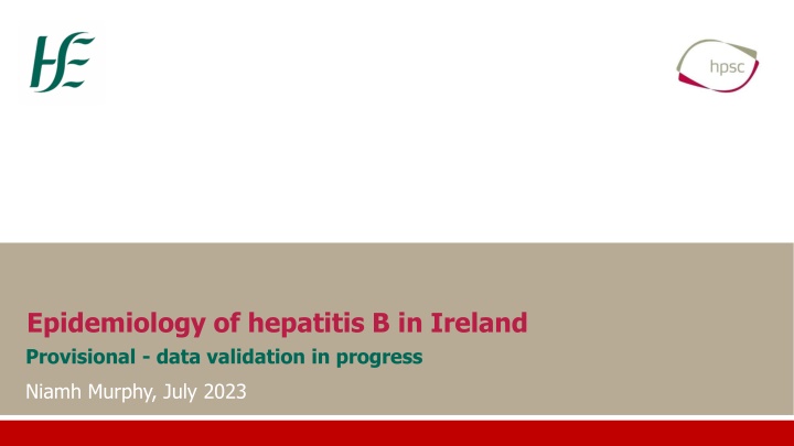 epidemiology of hepatitis b in ireland