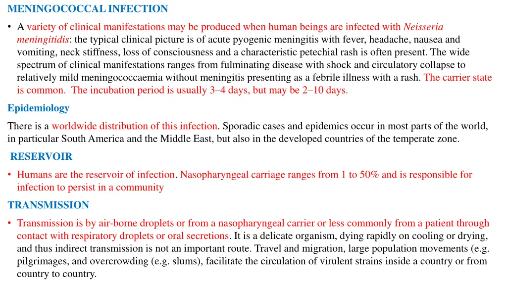 meningococcal infection