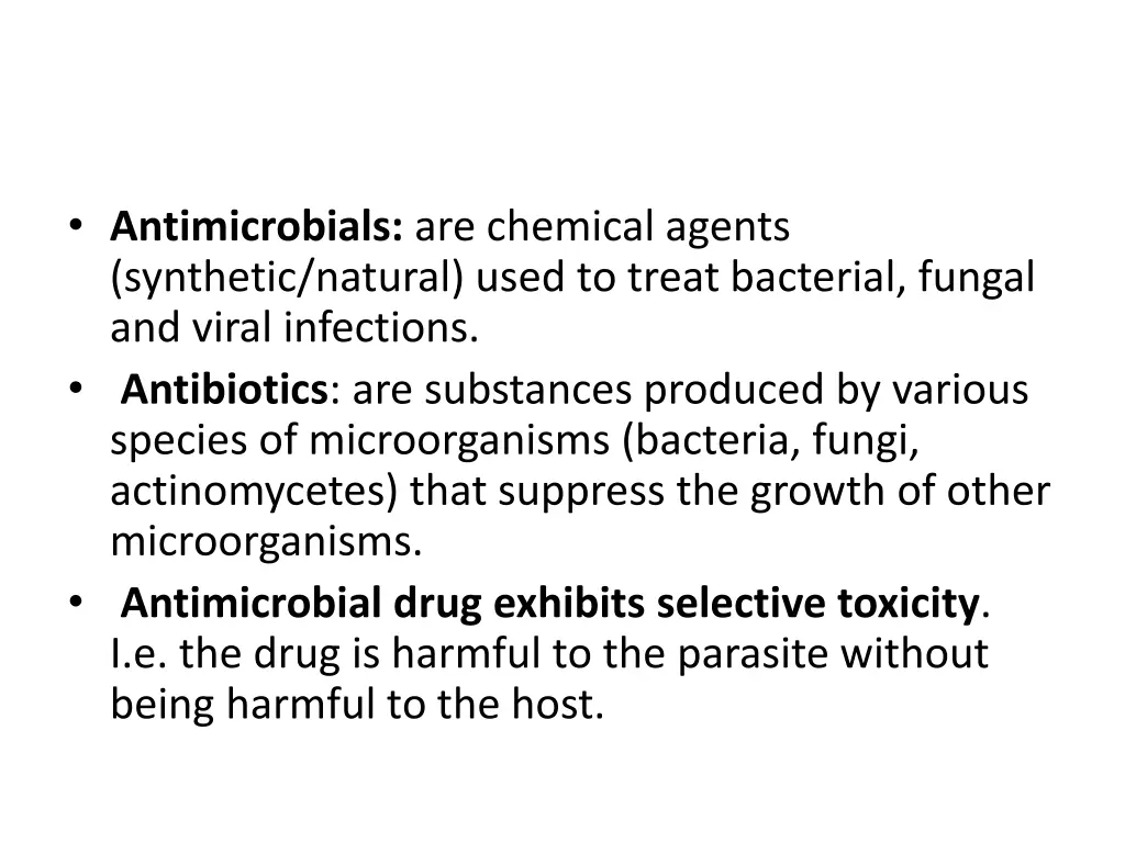 antimicrobials are chemical agents synthetic