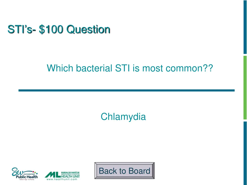 sti s 100 question