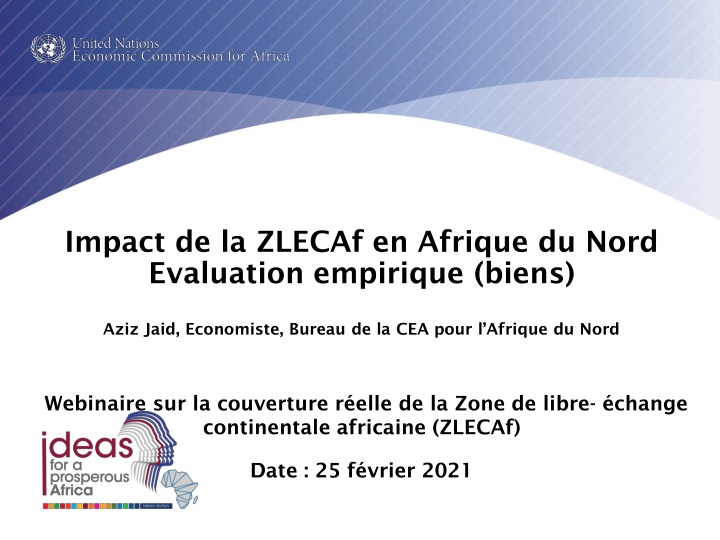 impact de la zlecaf en afrique du nord evaluation