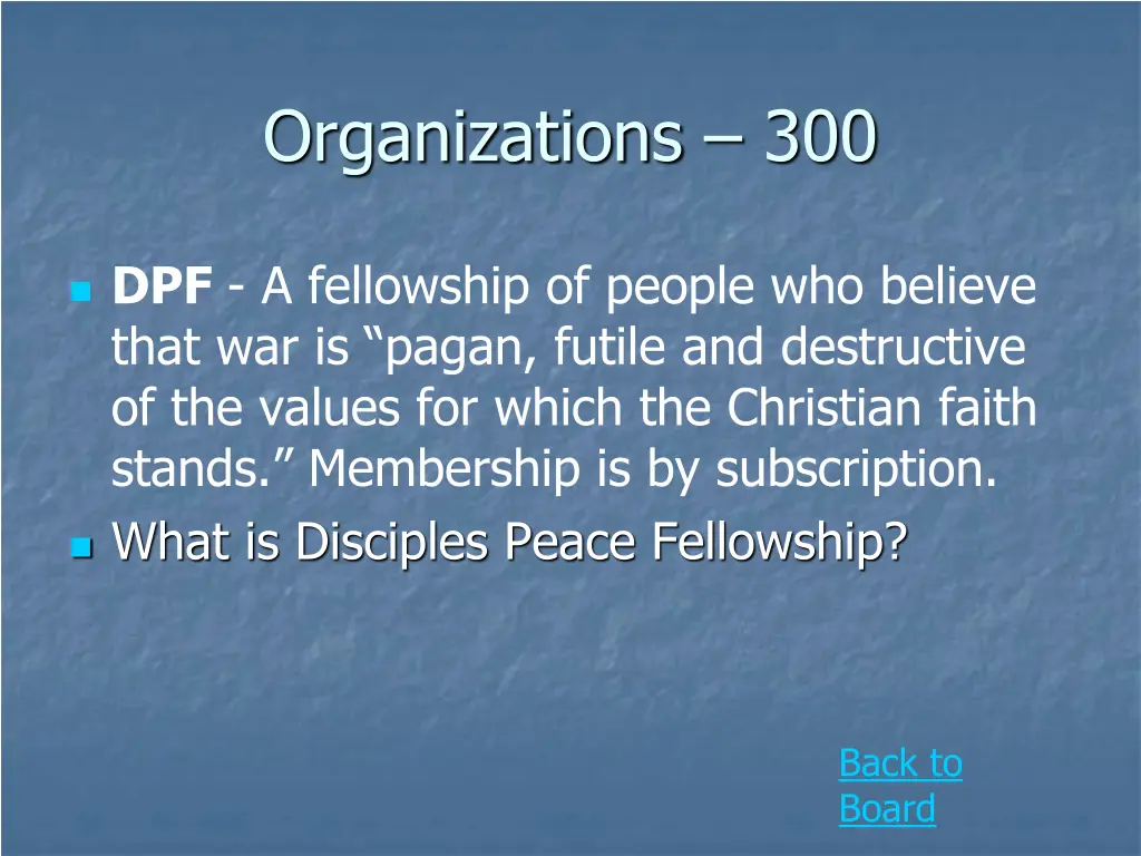 organizations 300