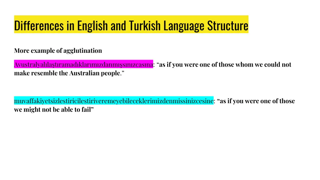 differences in english and turkish language 3