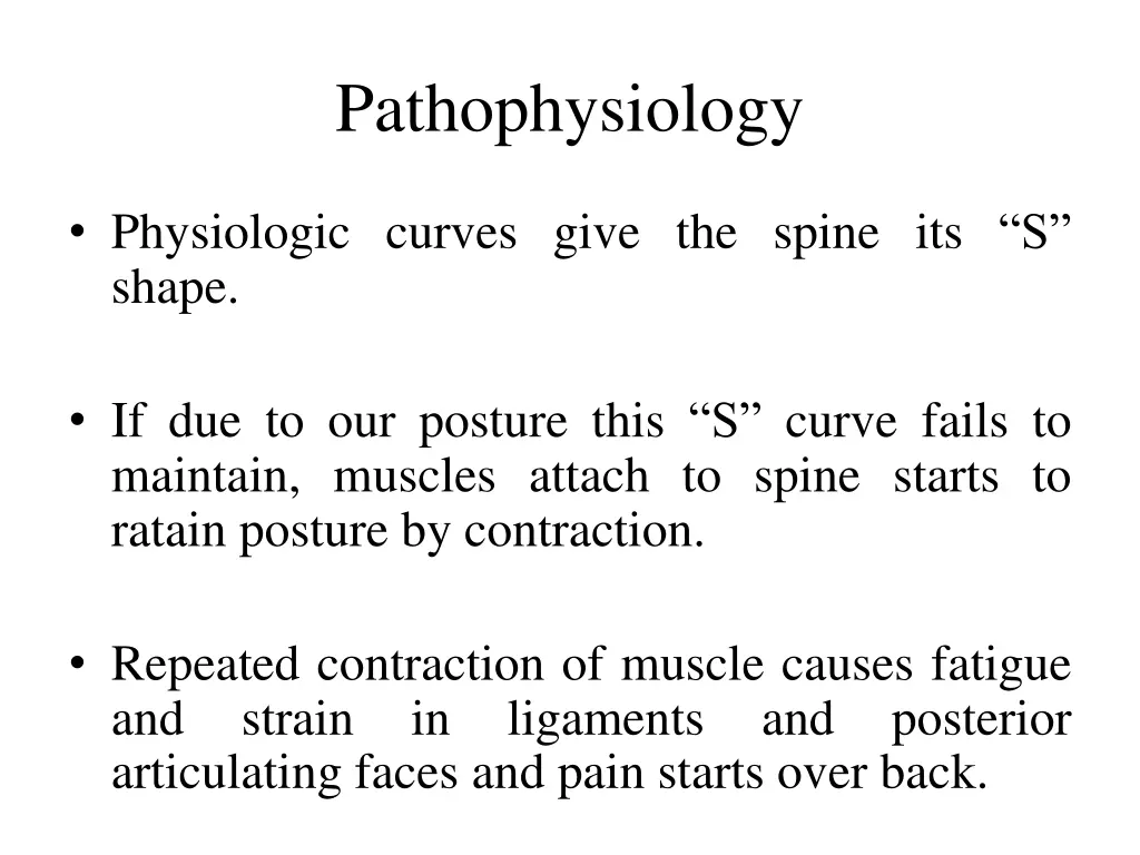 pathophysiology