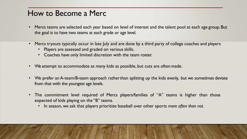 how to become a merc