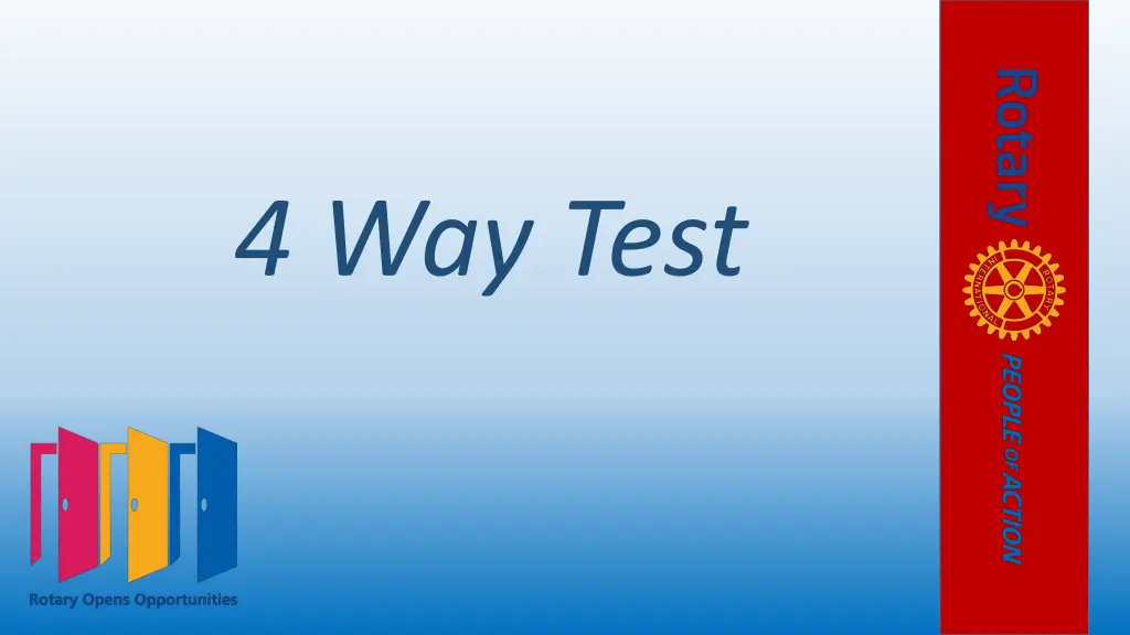 4 way test