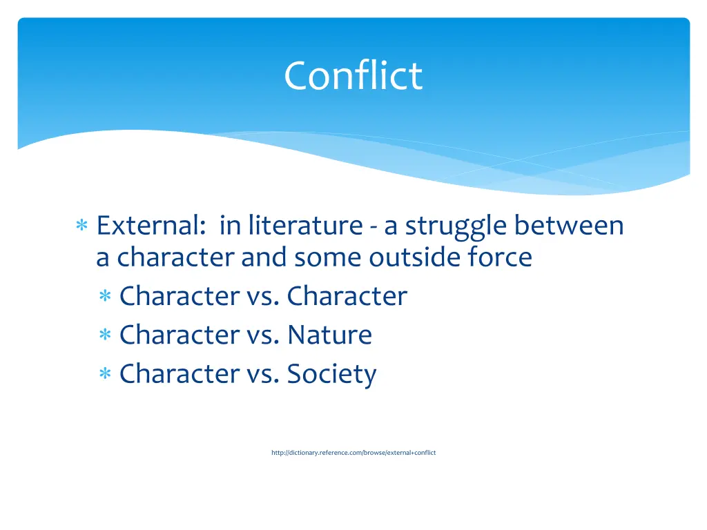 conflict 1