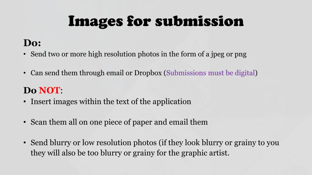 images for submission