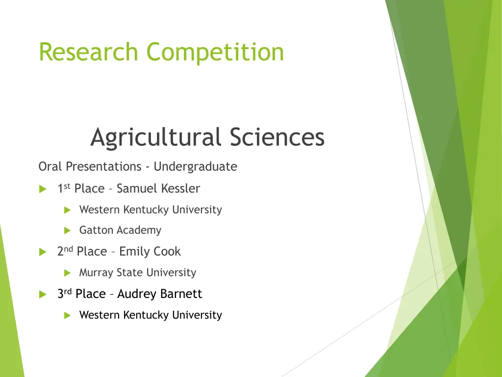 research competition 1