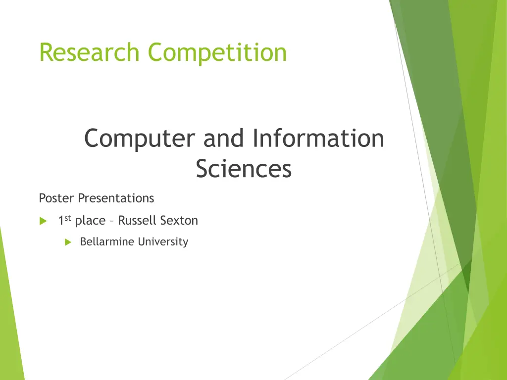 research competition 14