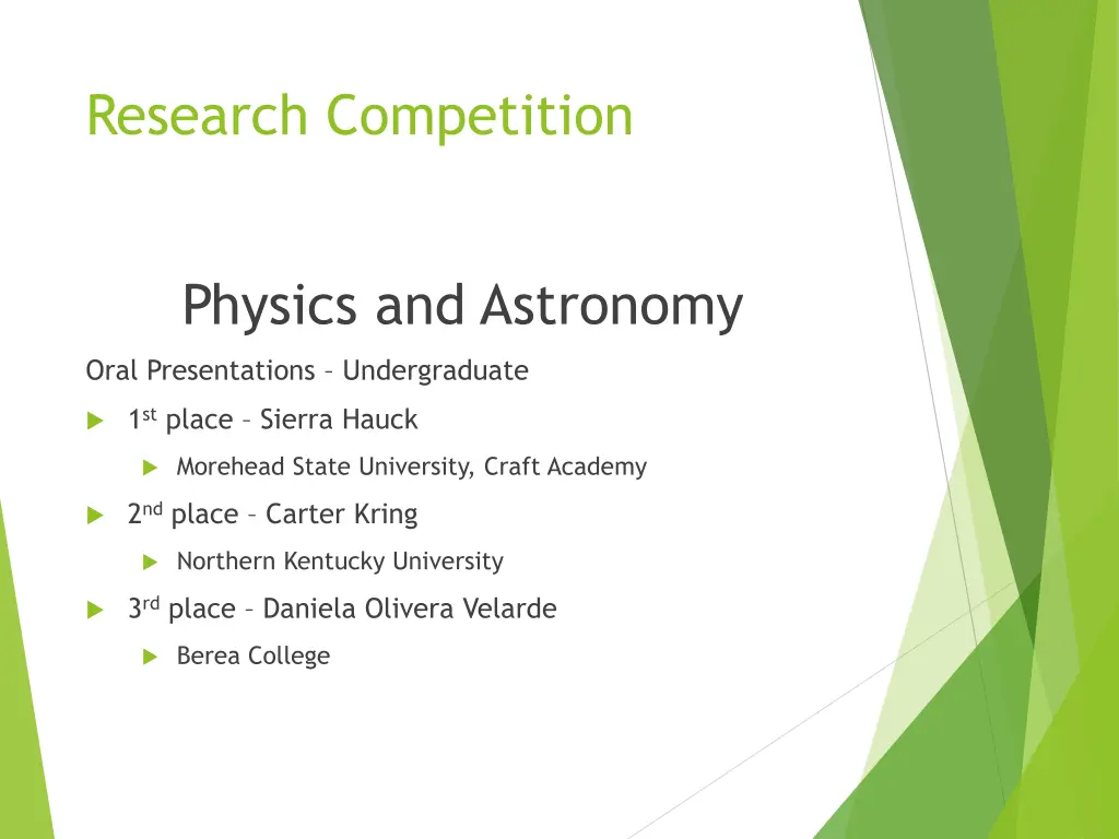 research competition 32