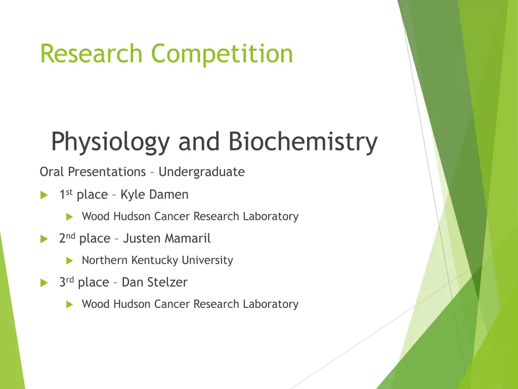 research competition 34