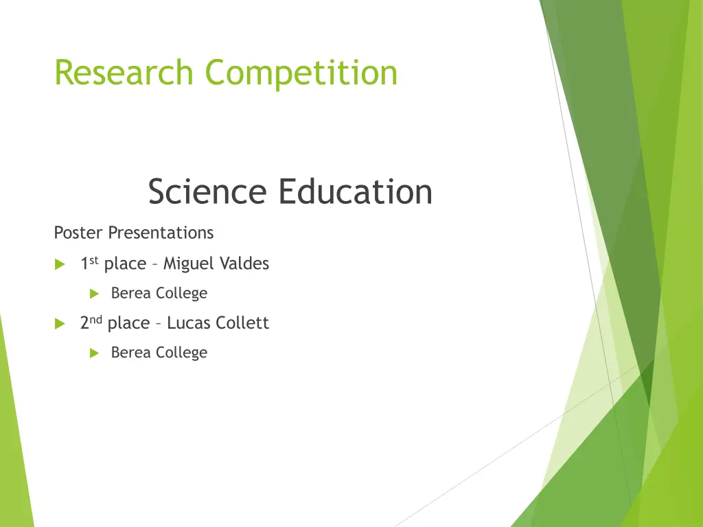 research competition 38