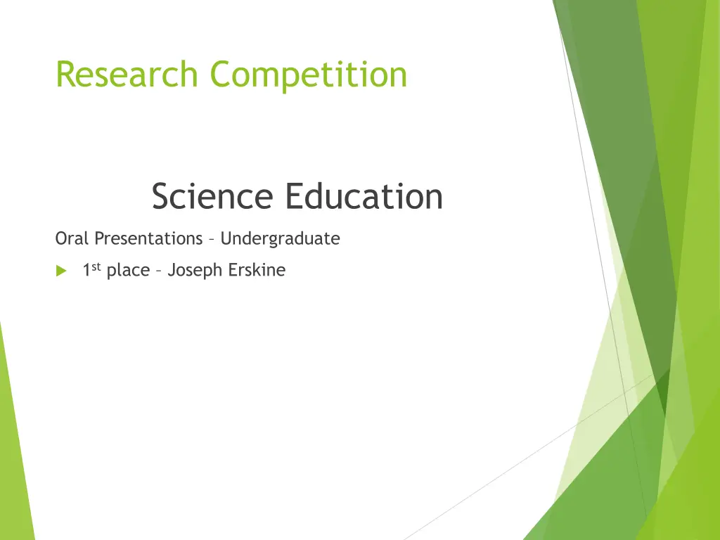 research competition 39