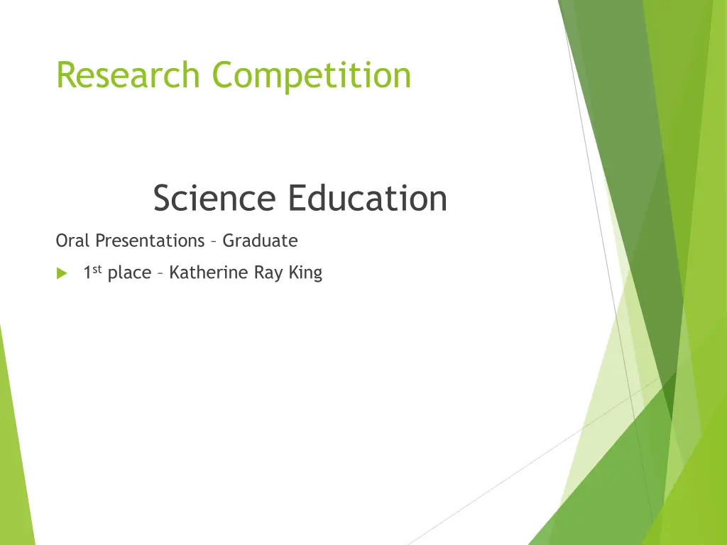 research competition 40