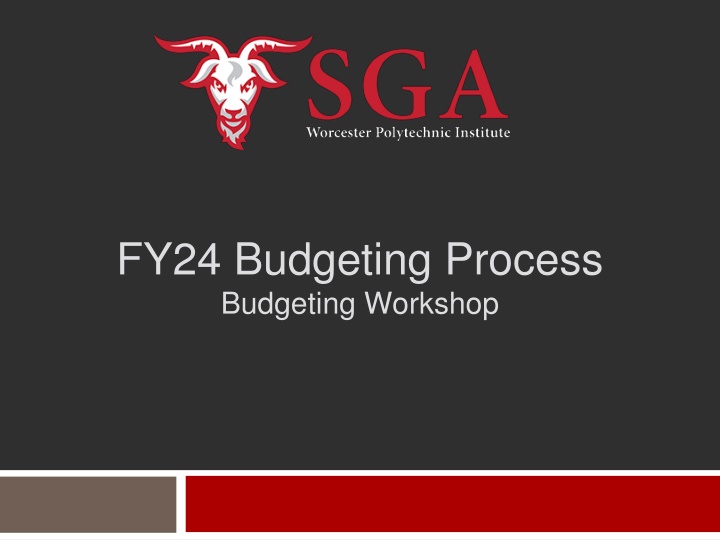 fy24 budgeting process budgeting workshop