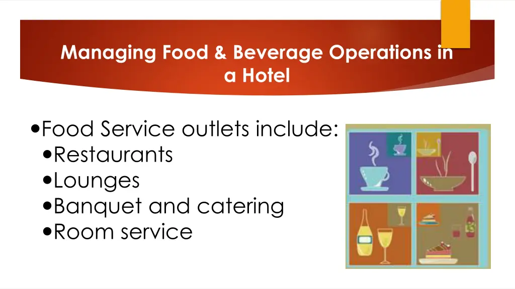 managing food beverage operations in a hotel