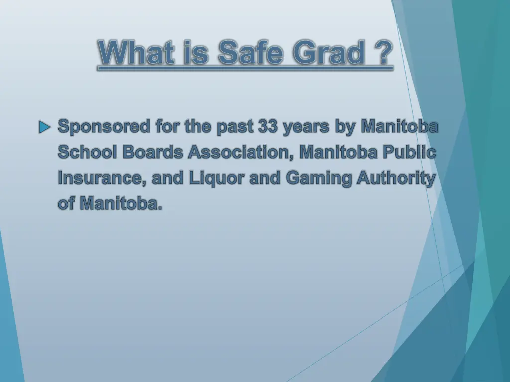 what is safe grad