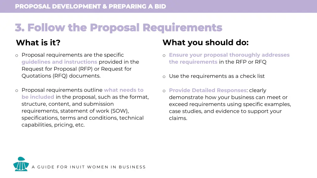 proposal development preparing proposal 7