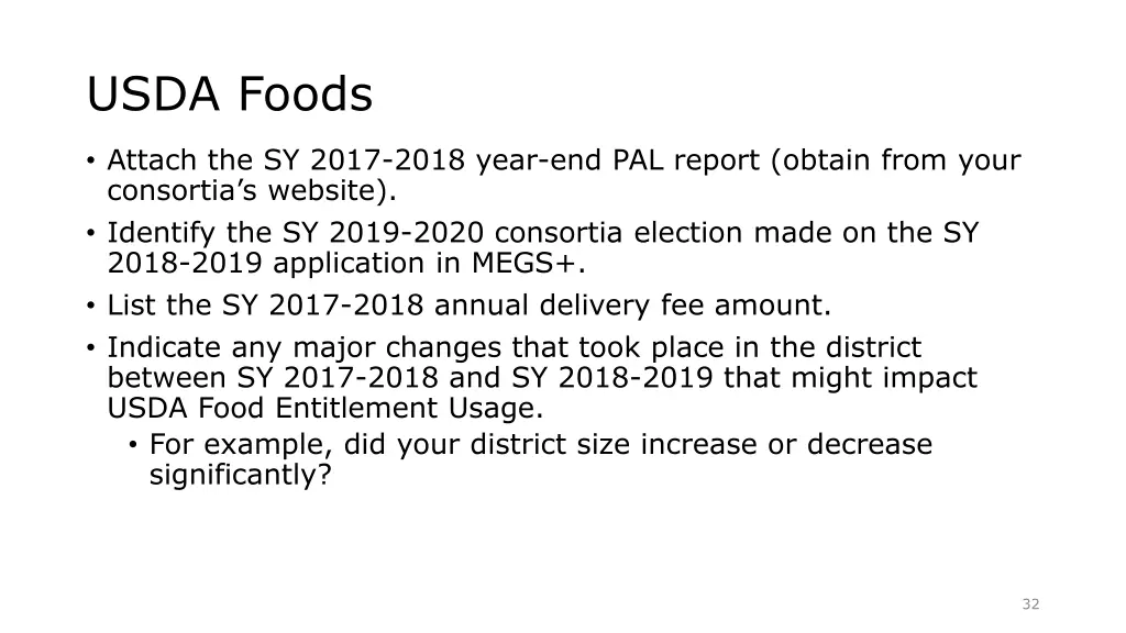 usda foods