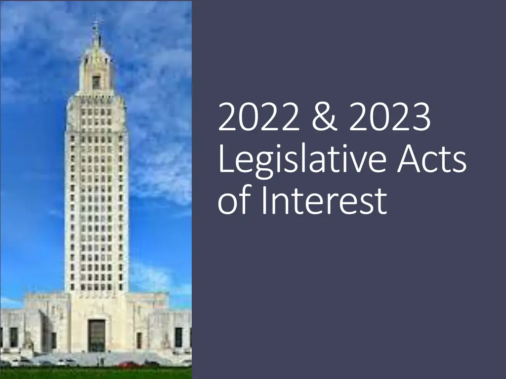 2022 2023 legislative acts of interest