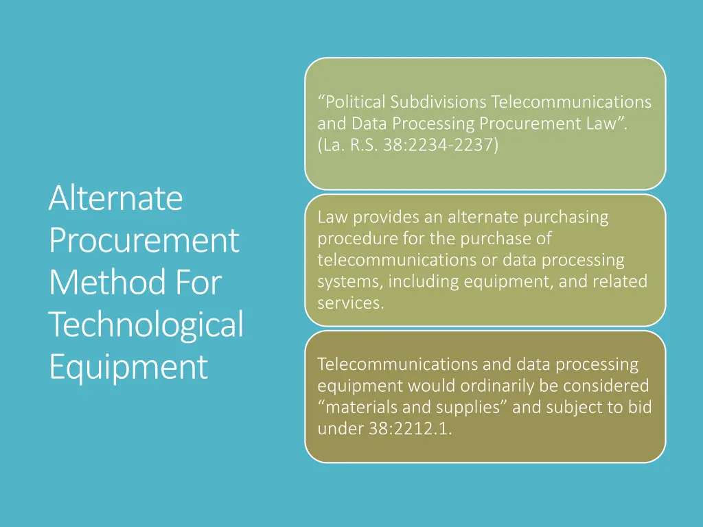 political subdivisions telecommunications