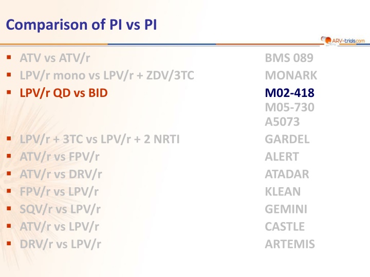 comparison of pi vs pi