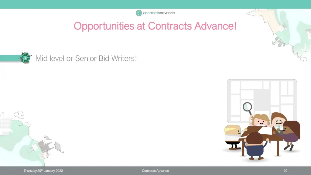 opportunities at contracts advance opportunities