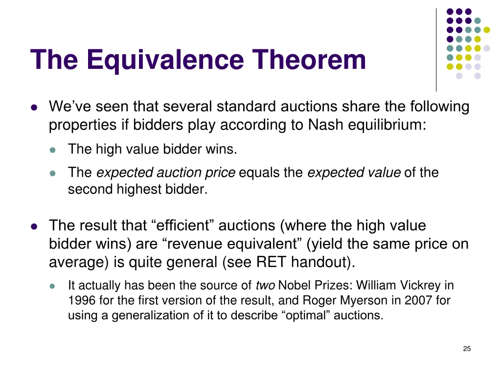 the equivalence theorem