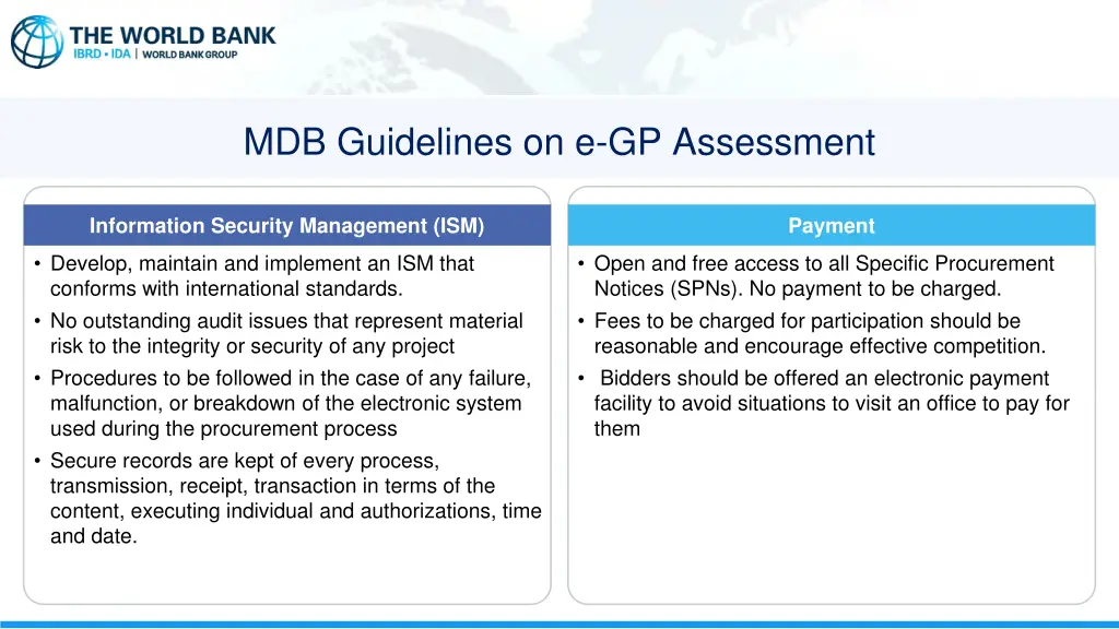 mdb guidelines on e gp assessment 3