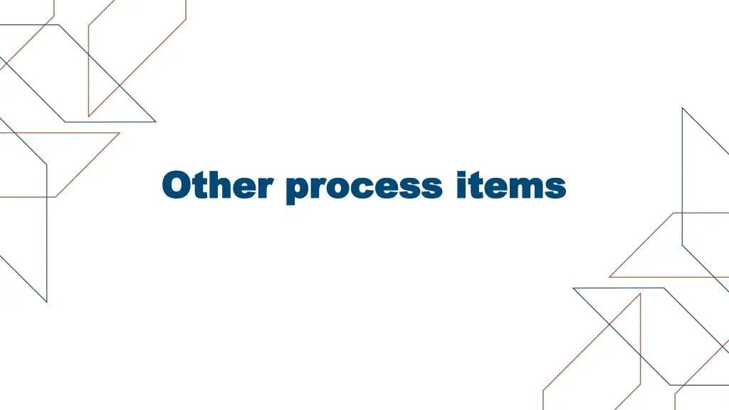 other process items other process items