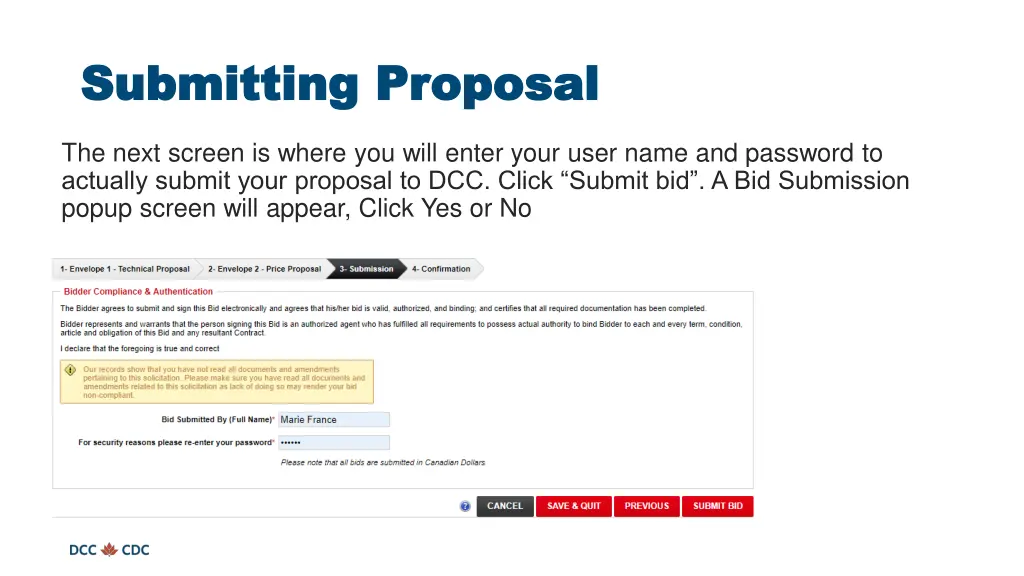 submitting proposal submitting proposal 6