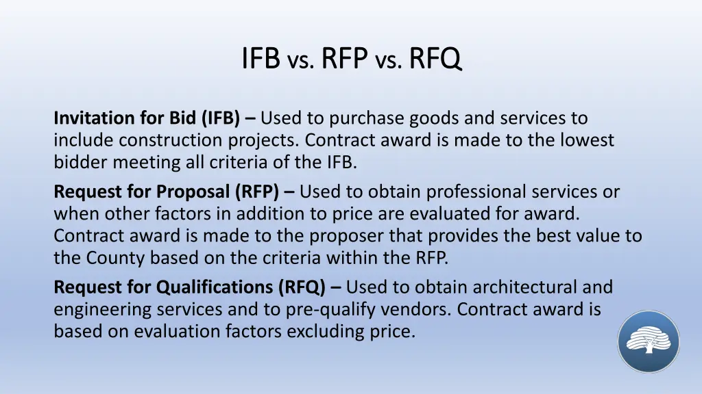 ifb ifb vs