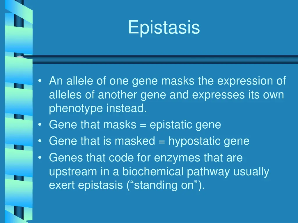 epistasis