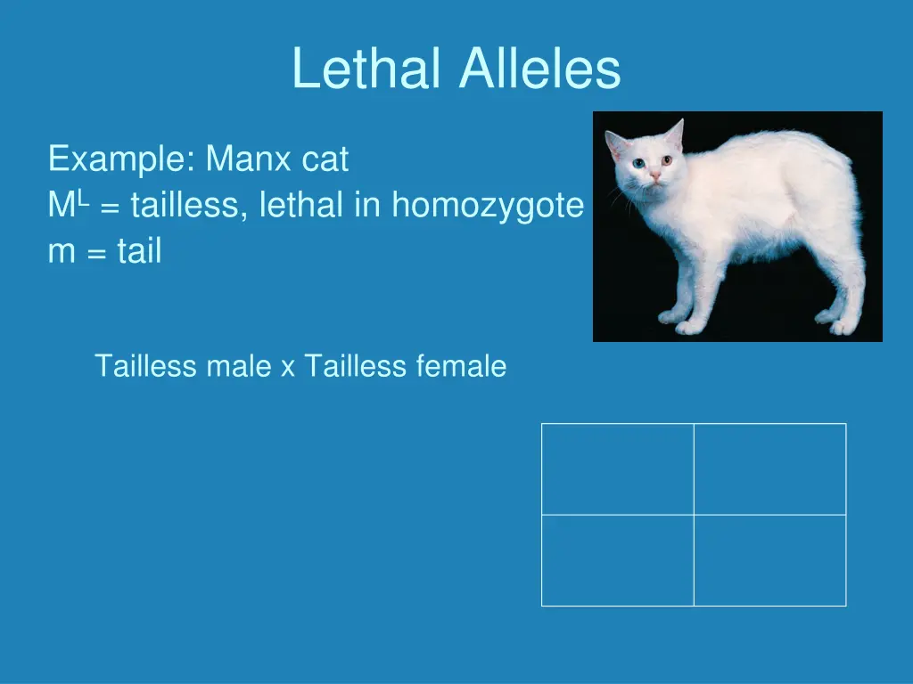 lethal alleles